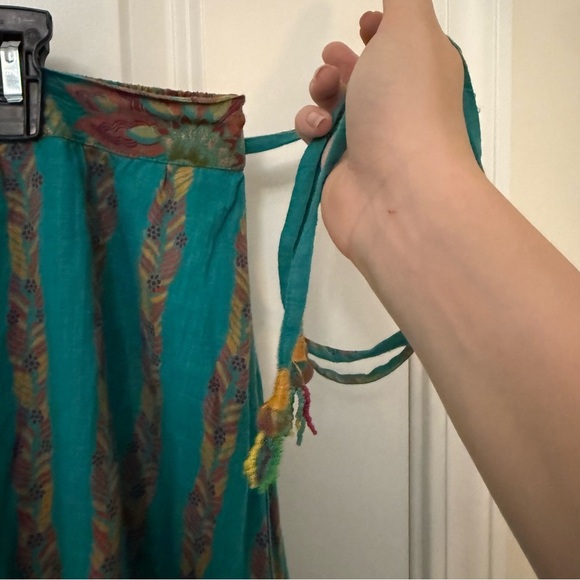 Fabindia Women Turquoise Cotton Salwar - Picture 9 of 15